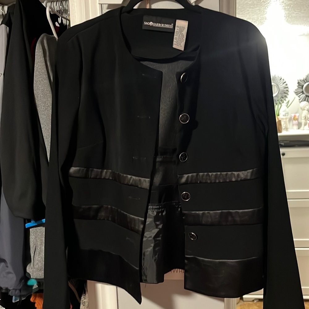 Black coat